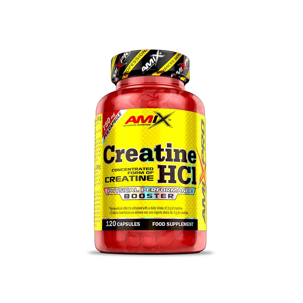 Créatine HCl 120 Caps – Amix
